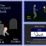 Image of scary book review: The Graveyard Book - horror books for kids