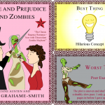 Image of scary book review: Pride and Prejudice and Zombies - horror books for teens